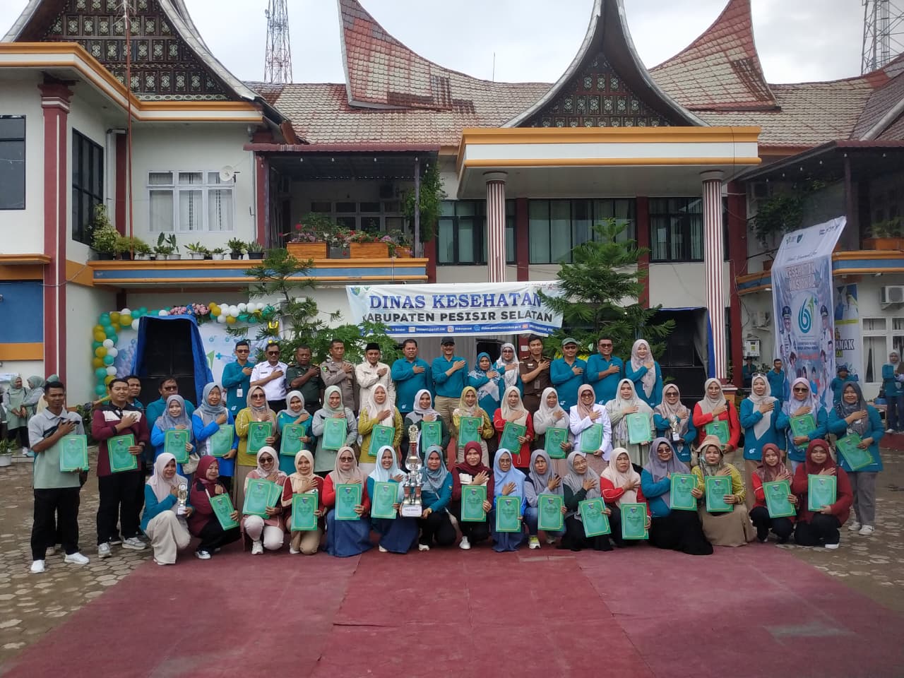 Peringatan HKN ke-61 Dinas Kesehatan Kabupaten Pesisir Selatan